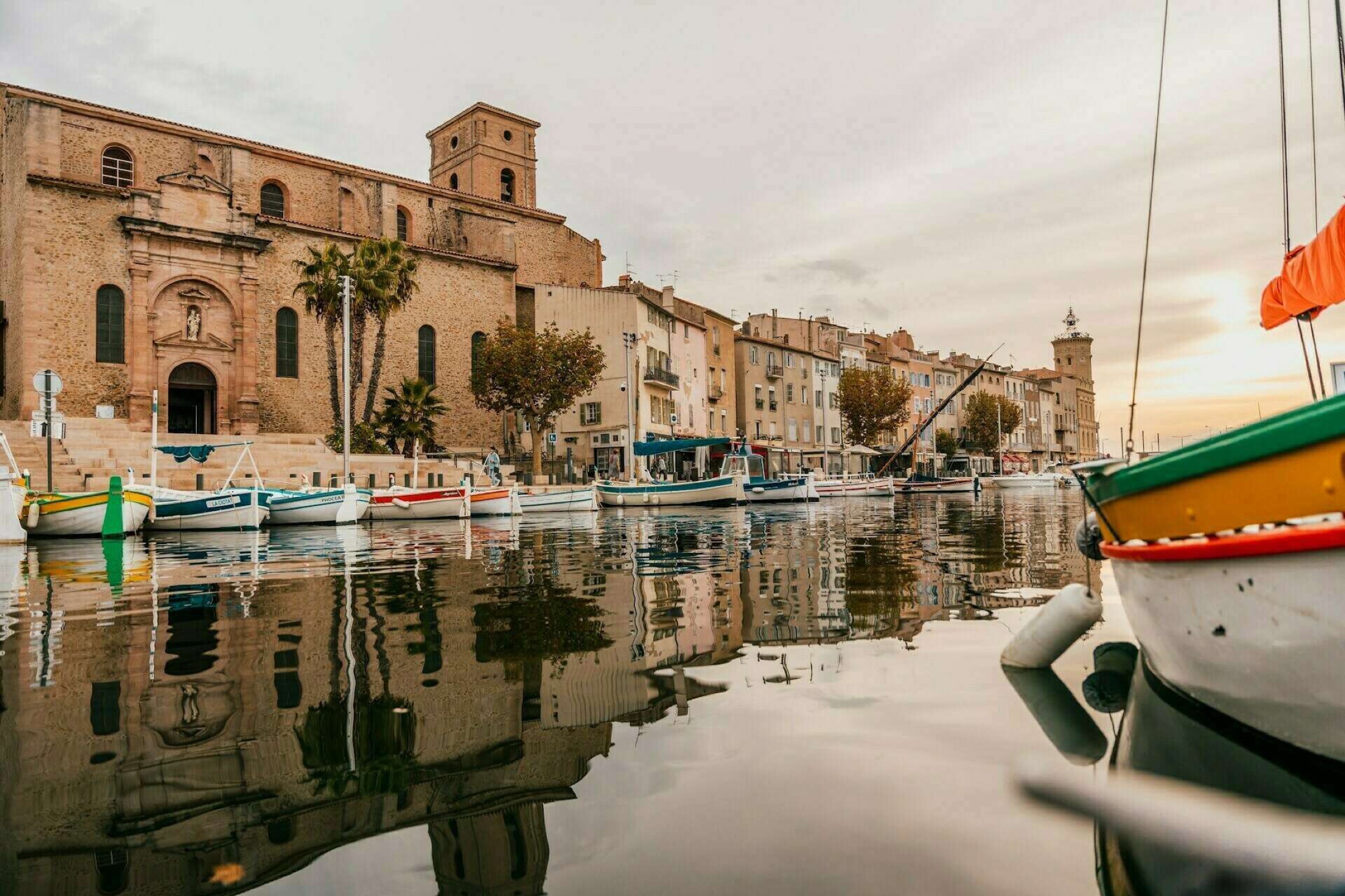 Port historique de La Ciotat et ses bateaux